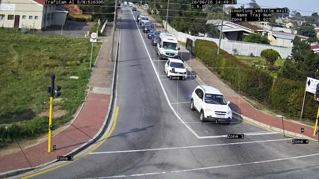 Camera view at Beach Rd / Mission St
